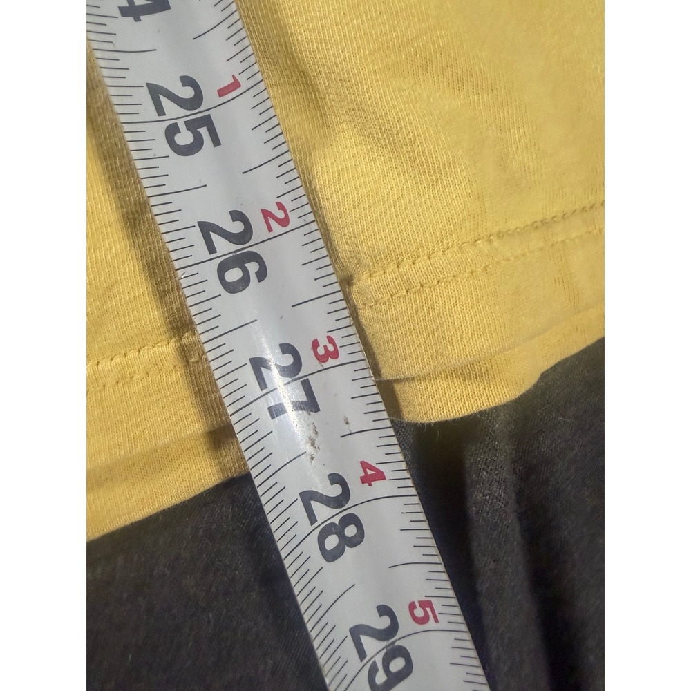 Vintage Union Line IBEW Local 111 T Shirt Yellow Graphic Tee USA Made Large 914 - Picture 5 of 7